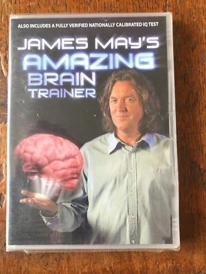 New & Sealed in Cellophane James May's Amazing Brain Trainer DVD Region 0 PAL - Image 1 of 2
