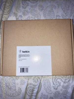 Belkin QODE Keyboard with Case for Kindle Fire HD and HDX 7" (New) in Black - Image 1 of 2