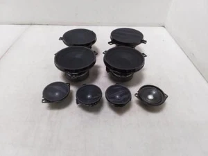 Jeu (8) haut-parleurs et tweeters Alpine Jeep JK Wrangler OEM 2015 2016 2017 157197 - Photo 1/12