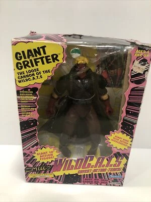 Figura Playmates Wildcats Giant Grifter 1994 10 pulgadas en caja nueva serie Jim Lee Foto 1 de 4