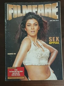 MAGAZINE FILMFARE APR 1998 SUSHMITA SEN, TABU, AMITABH, ARJUN RAMPAL, MARC, MONI - Picture 1 of 22