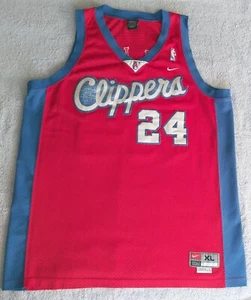 Vintage Nike LA Clippers Trikot XL Extra Large 24 Miller Rot NBA Basketball - Bild 1 von 19