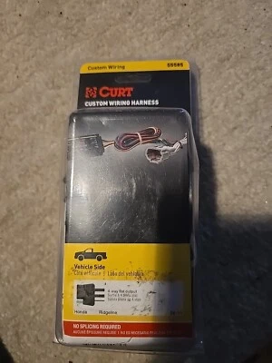 Arnés de cableado personalizado Curt 55585 plano de 4 vías para Honda Ridgeline Foto 1 de 2