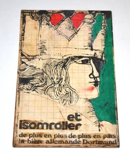 1968 Original Cuban Movie Painting MOCKUP. El Principe.The Prince Boceto art - Picture 1 of 3