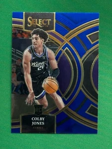 2023-24 Panini Select Blue Retail Parallel Premier #132 Colby Jones RC - Picture 1 of 2