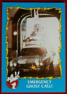 GHOSTBUSTERS II - Card #40 - EMERGENCY GHOST CALL - TOPPS 1989 - Picture 1 of 2