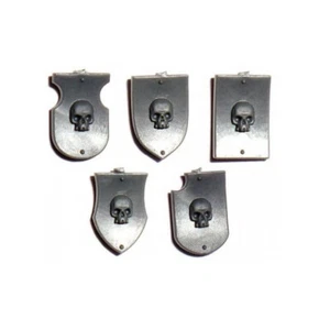 Grey Knights Terminator SHOULDER SHIELDS x 5 Adeptus Astartes Paladin 40K (B) - Picture 1 of 1