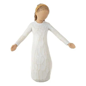 Estatuillas de árbol de sauce bendiciones estatuilla adorno recuerdo sentimiento caja de regalo - Imagen 1 de 1