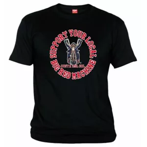 49 Hells Angels Biker Camiseta Negra Soporte81 Costa del Sol - Imagen 1 de 3