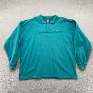 Vintage WEK The World Henley Petoskey Michigan Nautical Collared Size 3 Read - Picture 1 of 11