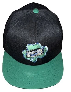 Vtg 90S ICE BUDWEISER Bud Ice ST PATRICKS DAY ERIN GO BRRR SHAMROCK SNAPBACK HAT - Picture 1 of 4