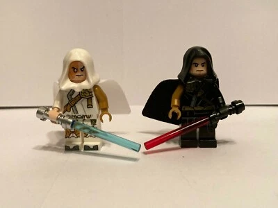 LEGO ARCANN & THEXAN TWINS STAR WARS KOTOR MINIFIGURE DARTH SITH MADE OF LEGO - Image 1 of 4