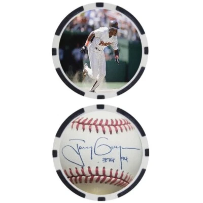 Tony Gwynn SIGNED Baseball Legends Poker Chip Foto 1 de 2