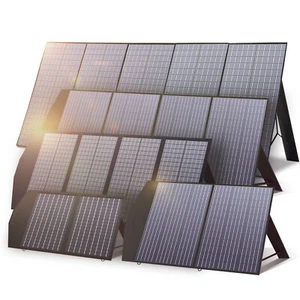 ALLPOWERS Składany panel słoneczny 60W 100W 140W 200W 400W do akumulatora samochodowego Kamper - Zdjęcie 1 z 15