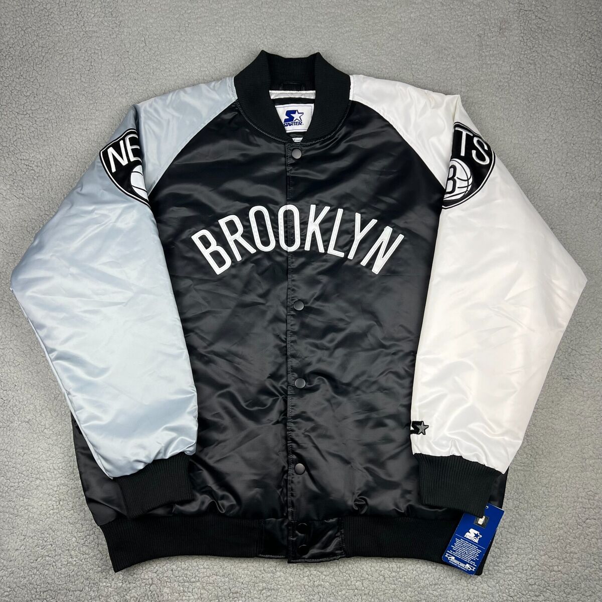 Starter Brooklyn Nets Sports Fan Jackets for sale | eBay Starter Brooklyn Nets Sports Fan Jackets for sale | eBay