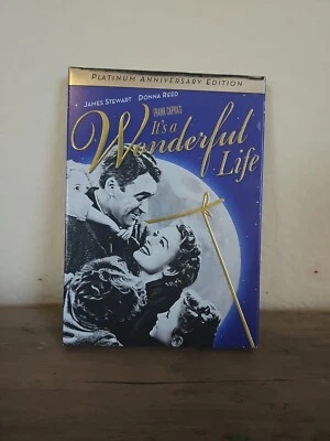 It's A Wonderful Life 2-Disk DVD Platinum Anniversary Edition W Slipcover Sealed - Image 1 of 4