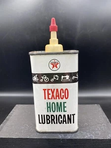 LATA DE ACEITE LUBRICANTE TEXACO PARA EL HOGAR 4 OZ ENGRASADOR MANUAL LATA DOMÉSTICA - Imagen 1 de 6