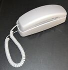 Vintage At&T 210M Trimline Corded Phone - White Excellent Used Condition