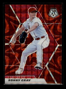 2021 Panini Mosaic Reactive Red #99 Sonny Gray Cincinnati Reds - Picture 1 of 2