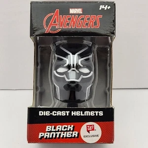 Marvel Avengers Black Panther 3.5" Die-Cast Helmets/on Stand Walgreens Exclusive - Picture 1 of 23