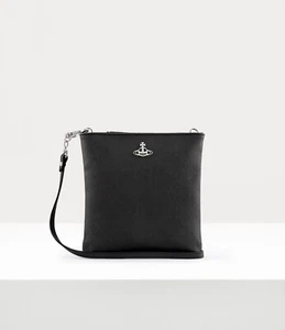 Vivienne Westwood Squire New Square Vegan Crossbody Bag (Missing Strap) RRP £245 - Picture 1 of 6