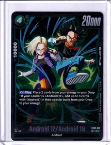 Dragon Ball TCG: Android 17/Android 18 - (Tournament Pack) NM - Picture 1 of 3