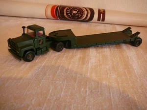Modellauto Mack Truck Tieflader US Army oliv Corgi 1:50 - Bild 1 von 2