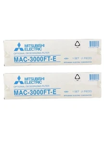 (2 Pack) Mitsubishi MAC-3000FT-E Anti-Allergy Filter OEM 0.2x8.8x2" - Picture 1 of 2