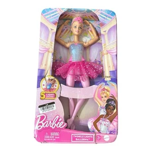 2023 NEW Barbie Twinkle Lights Ballerina Doll HLC25 by Mattel - Picture 1 of 2