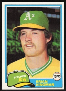 1981 Topps #284 Brian Kingman - Bild 1 von 2