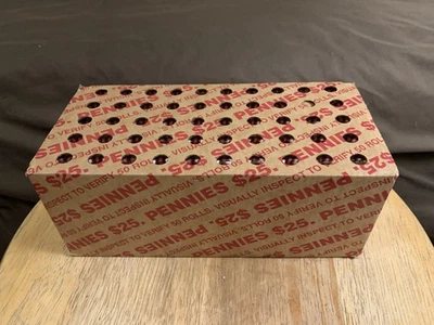 2025 D Lincoln Cent Penny 50 Roll Sealed Box (BU ERRORS???) - Image 1 of 2