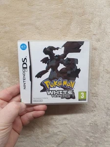 Pokemon Weiße Version Box Nintendo DS aber Schwarze Version Cartridge Bitte Lesen! - Bild 1 von 7