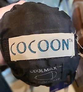 NEW COCOON Premium 100% Coolmax Mummy Liner High-Tech Sleeping Bag Liner Bluemax - Picture 1 of 3