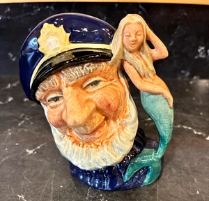 Taza Toby Royal Doulton "Old Salt" D6554 fecha 1960 - Imagen 1 de 6