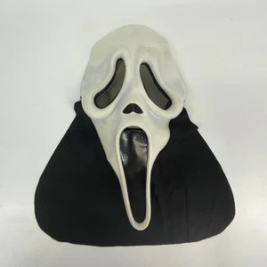 Vtg Scream Ghostface Mask Squinty Eyes Easter Unlimited Inc - NON-GLOW, NO HOOD - Picture 1 of 6