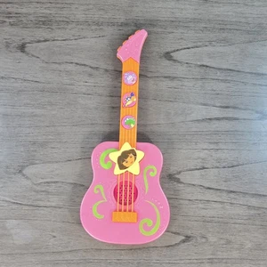 Dora the Explorer 2009 Toy Guitar Tested and Works - Picture 1 of 2