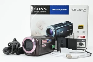 Sony Handycam HDR-CX270V Brown Digital HD Video Camera Recorder Working w/Box - Picture 1 of 13