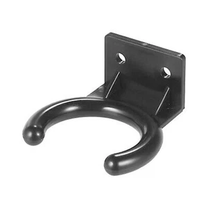 Plastic Hanger Microphone Wall 6g/ 0.2in Black Bracket Holder Accessories - Zdjęcie 1 z 6