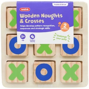 Kadink Wooden Noughts & Crosses - Picture 1 of 2