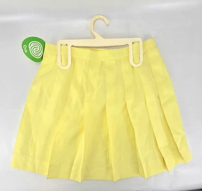 Falda Tenis Chapada Vintage L Amarillo Pálido Niñas Ciclo Grande 301L Años 70 80 Foto 1 de 4