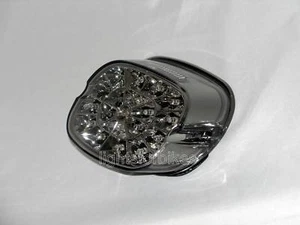 Smoked LED Tail Light Harley Davidson Dyna Glide Softail - Picture 1 of 1