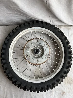 Llanta trasera Yamaha YZ250F 06 DOBLADA OEM Takasago Excel 19” 5XC-W2539-L0-00 Foto 1 de 4