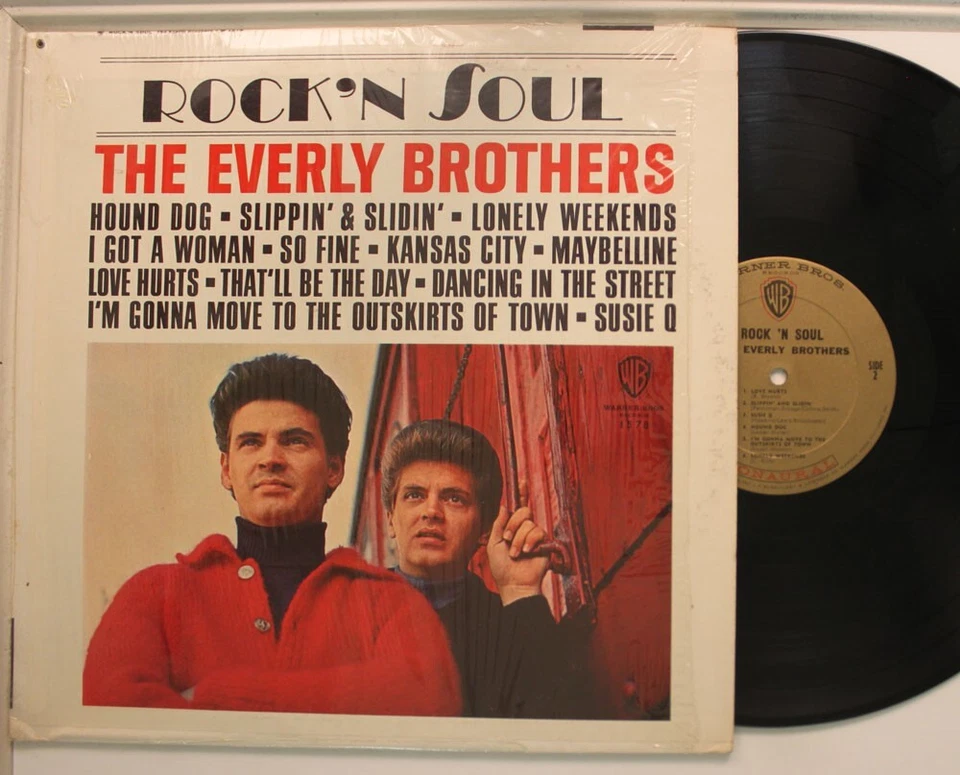 The Everly Brothers Lp Rock 'N Soul On Warner Bros. - Vg++ / Vg++ (In Shrink) Foto 1 de 1
