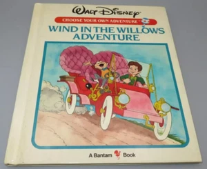 Wind in the Willows Adventure Walt Disney Choose Your Own Adventure Vtg hb 1986 - Picture 1 of 2