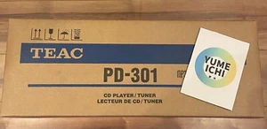 TEAC PD-301-X/B CD Player Wide FM Tuner USB memory AC100V Black Japan NEW - Picture 1 of 6