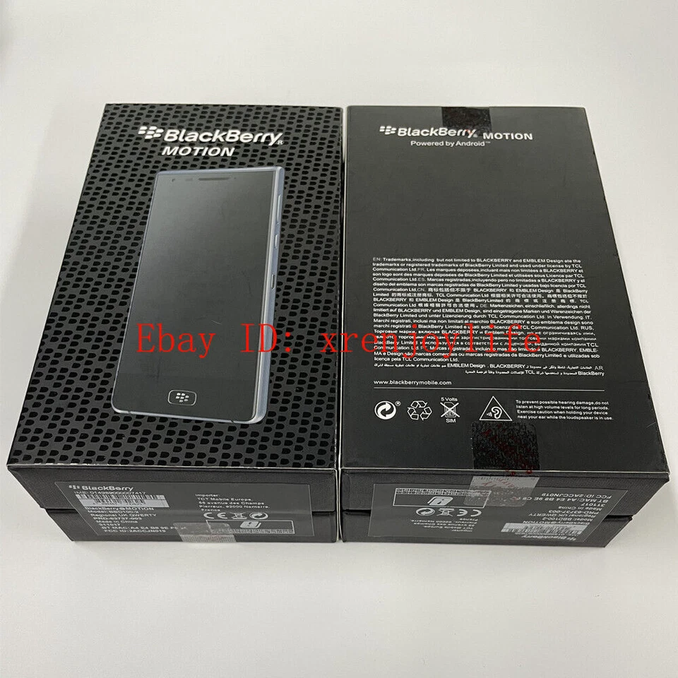 BlackBerry Motion - 32 GB - Black (Unlocked)