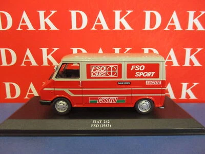 Die cast 1/43 Modellino Furgone Assistenza Rally Fiat 242 FSO Team 1983 - Immagine 1 di 3