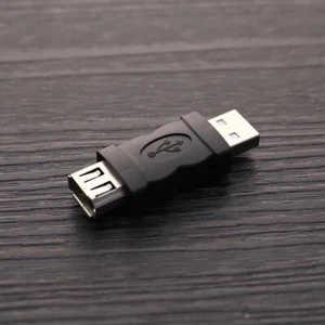 New Portable Firewire IEEE 1394 6P Pin Female to USB Male Adaptor Convertor - Zdjęcie 1 z 10