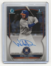 2023 Bowman Chrome Prospect Autographs #CPAWA Wilyer Abreu