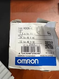 OMRON H3CR-A 100-240AC TIMER BRAND NEW ! {H} - Picture 1 of 4